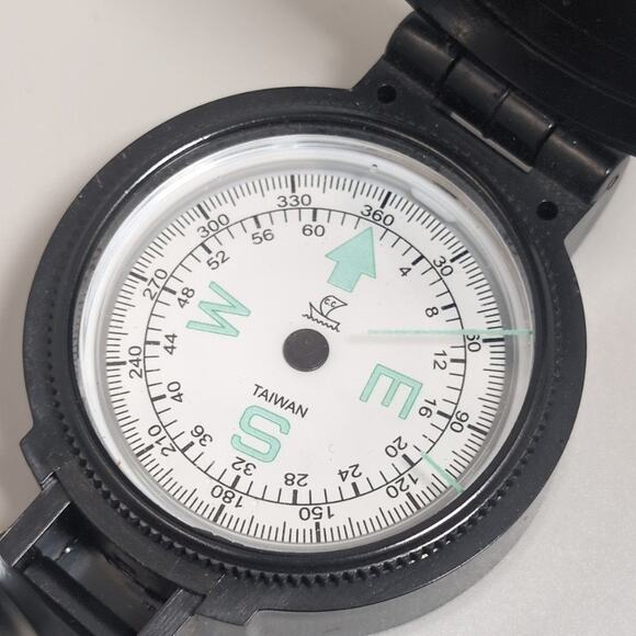 Vintage Engineer Lensatic Military Compass Taiwan - Picture 3 of 5